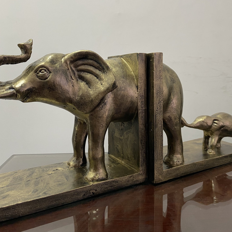 نگهدارنده کتاب مدل فیل و بچه فیل مجموعه دو عددی