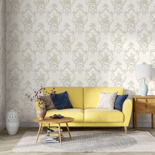 کاغذ دیواری مدل داماسک گلدار کد 5013