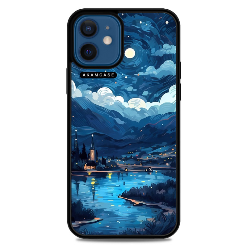 کاور آکام مدل AMC-WA12M-VANGOGH-6 مناسب برای گوشی موبایل اپل iPhone 12 Mini