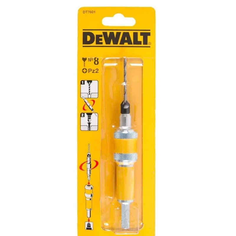 مته خزينه و درايو پيچ بند ديوالت مدل DT7601 مته خزينه و درايو پيچ بند ديوالت مدل DT7601