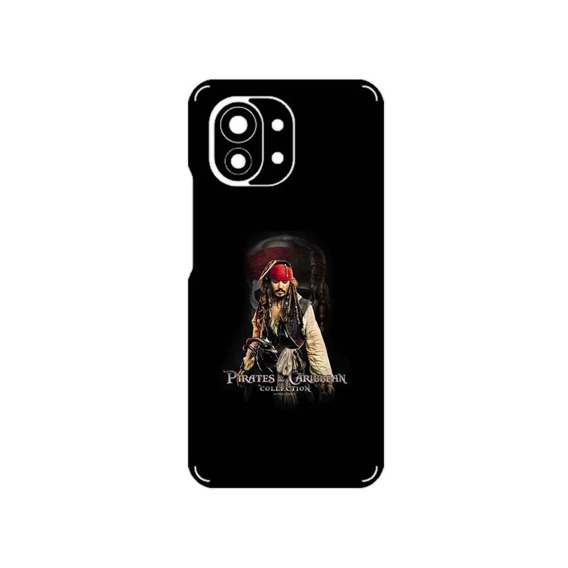 برچسب پوششی ماهوت مدل PIRATES OF THE CARIBBEAN مناسب برای گوشی موبایل شیائومی Mi 11 5G