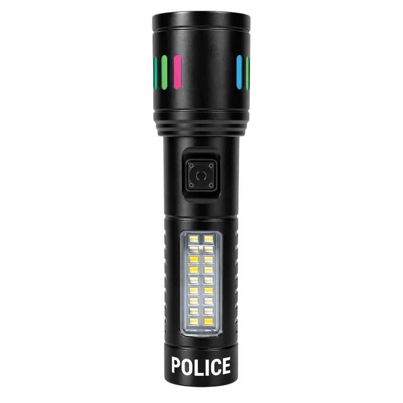 چراغ قوه دستی اسمال سان مدل POLICE-625 با نور مهتابی 