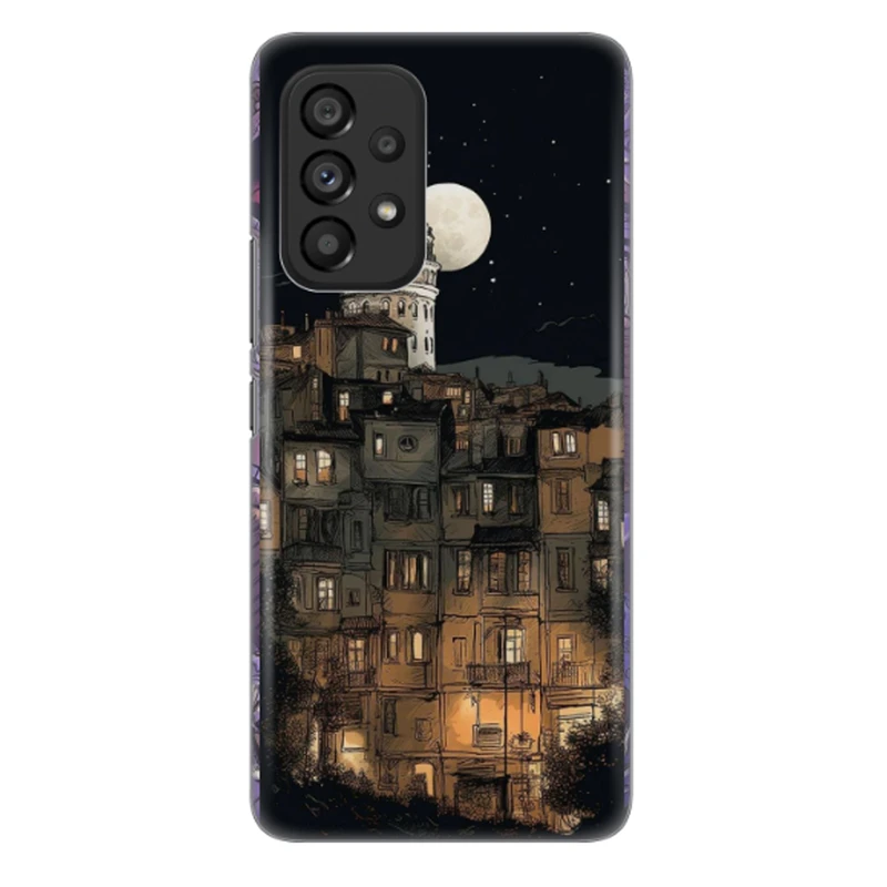 کاور طرح ماه و روستا کد DIMO-098 مناسب برای گوشی موبایل سامسونگ Galaxy A73 5G / A73