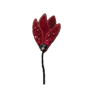 گل سینه زنانه مدل گل 5068