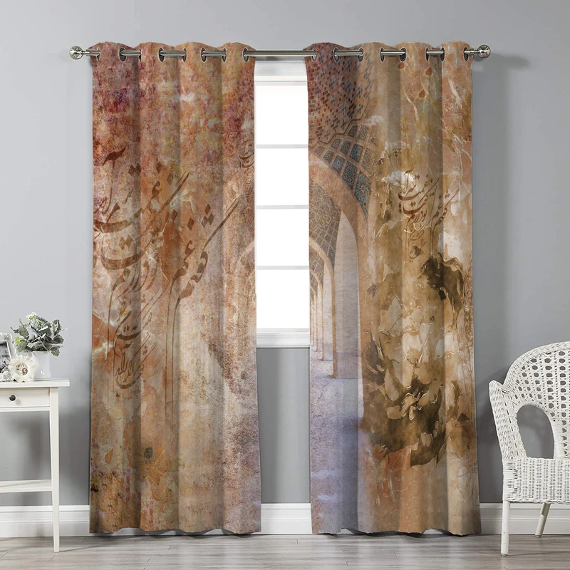 پرده نیروانا مدل pl2687 سایز 280 × 140 سانتی متر