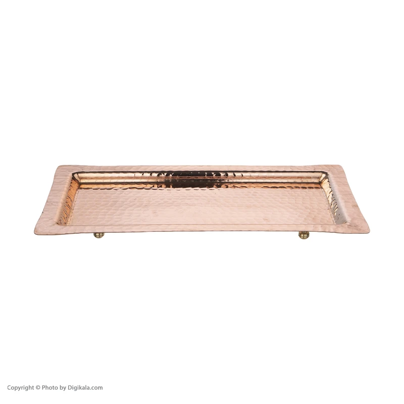 عکس شماره 3 : رولت خوری مسی مس زنجان مدل پایه دار کد 004