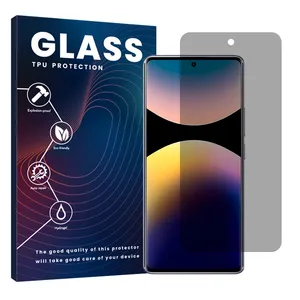 Glass Resistant model privacy screen protector suitable for Xiaomi Redmi Note 14 Pro 4G mobile phone