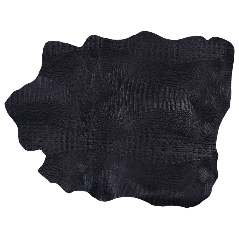 چرم طبیعی مدل بزی کورکودیل مدل 02G045C