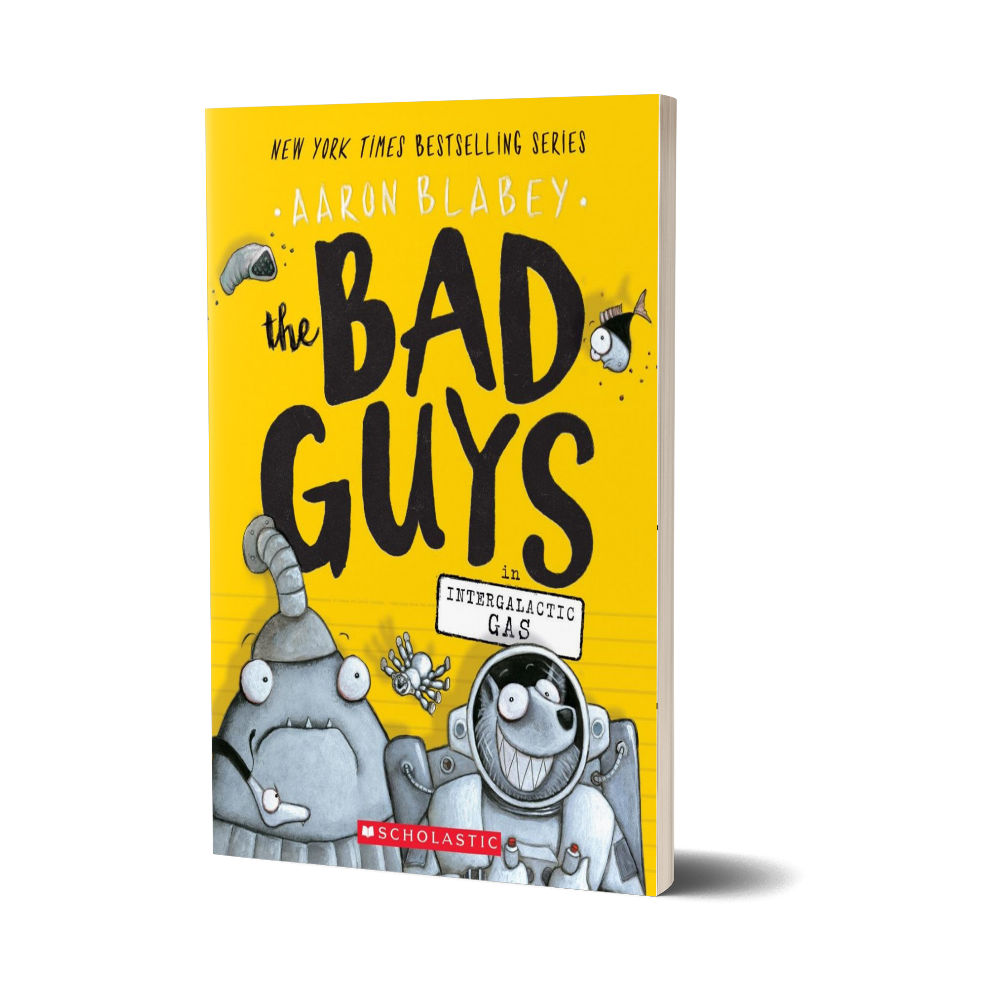 کتاب bad guys 5 اثر Aaron Blabey انتشارات معیار علم