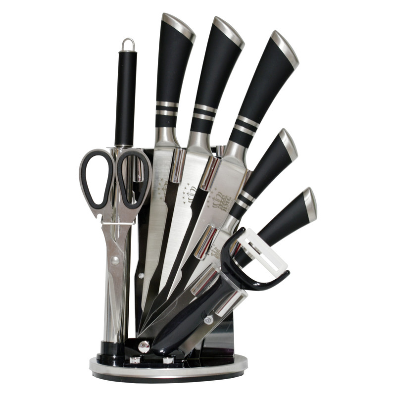  سرویس چاقو آشپز خانه 9 پارچه بی ام جی مدل RL-KS1903