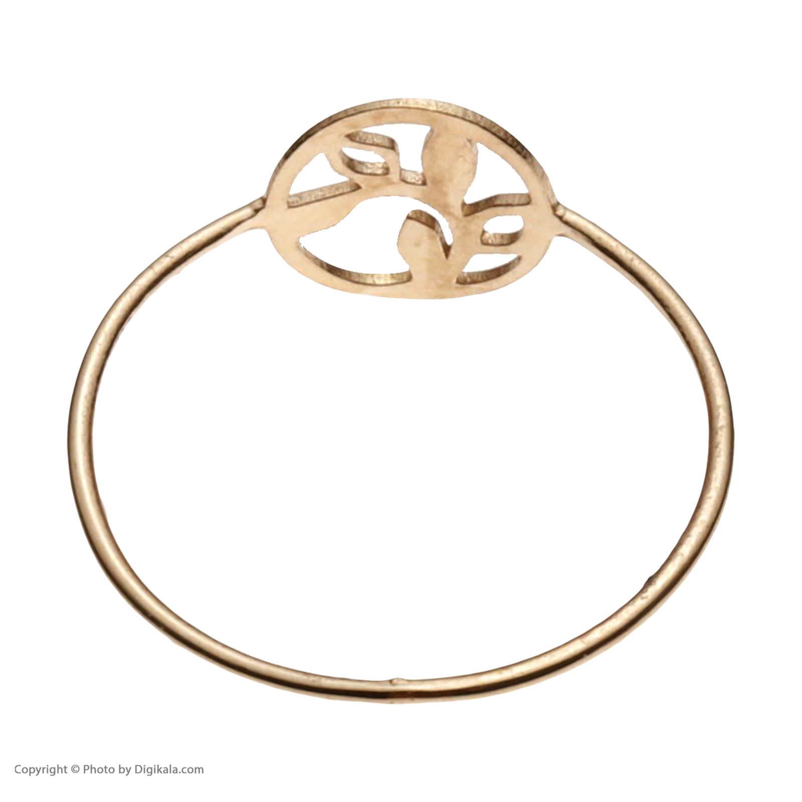 انگشتر طلا 18 عیار زنانه مایا ماهک مدل MR0870 سایز 55 -  - 4