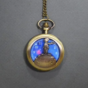 ساعت گردنبندی عقربه ای طرح شازده کوچولو مدل The Little Prince