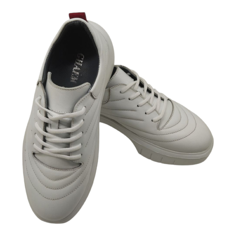 کفش روزمره زنانه چرم قائم مدل Z105