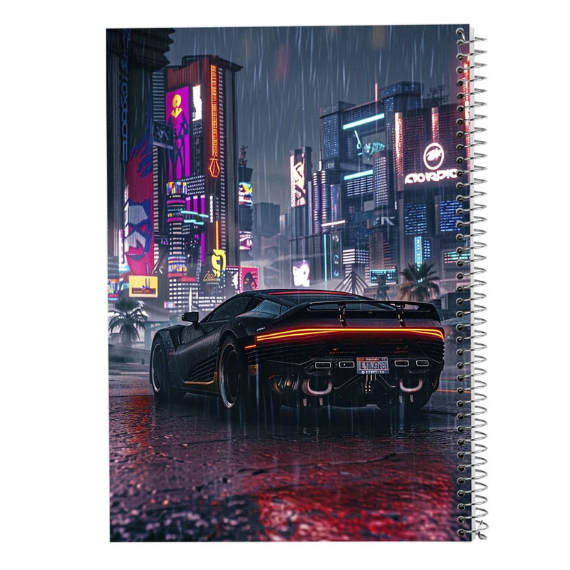 دفتر مشق 50 برگ مدوپد مدل need for speed کد DF13594