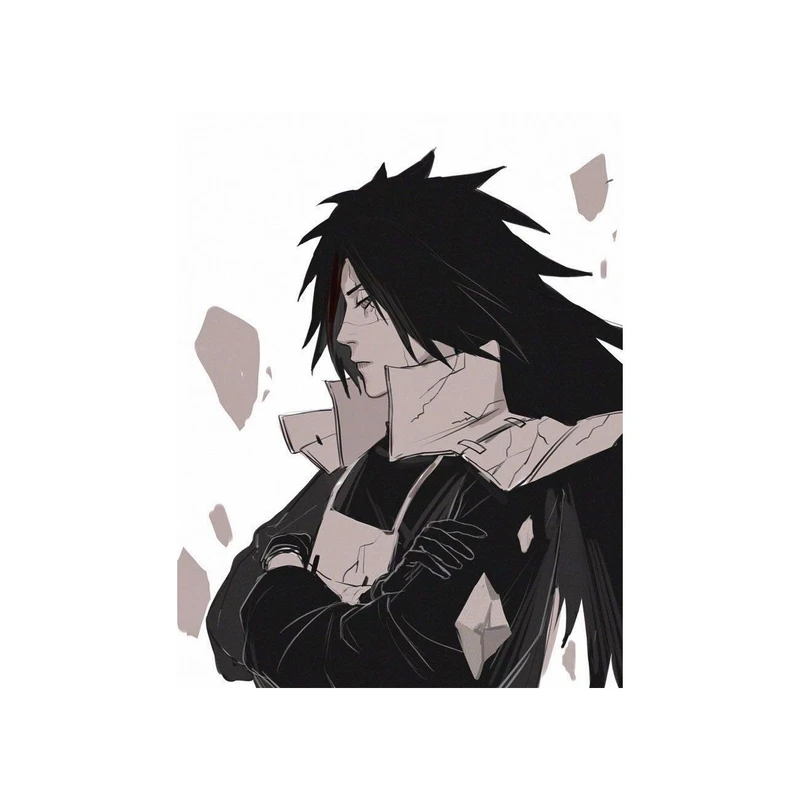 استیکر لپ تاپ و موبایل مدل انیمه طرح ناروتو مادارا اوچیها Naruto Madara Uchiha کد 6016