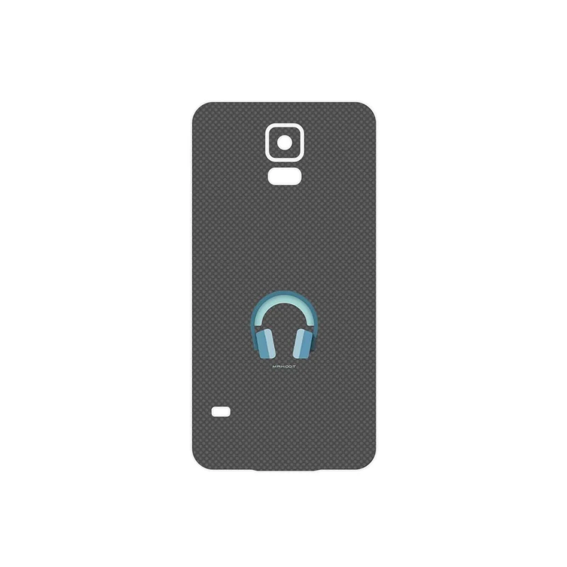 برچسب پوششی ماهوت مدل Minimal Headphone Icon مناسب برای گوشی موبایل سامسونگ Galaxy S5