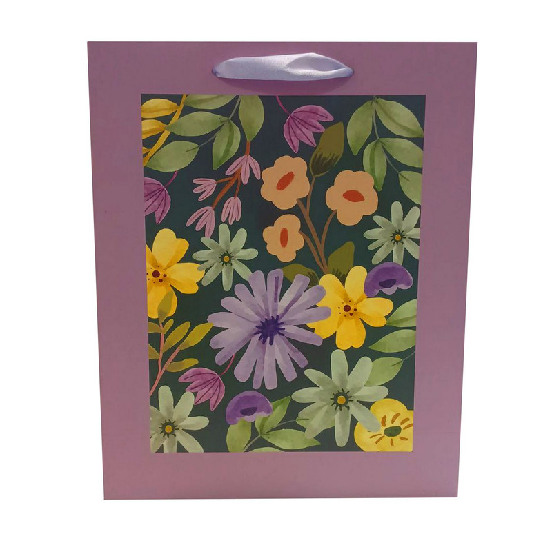 ساک هدیه مدل A4 شکوفه کد 3404