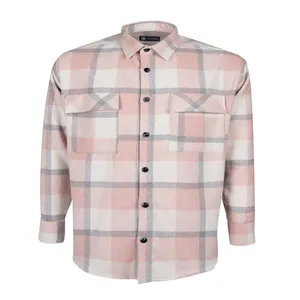 پیراهن آستین بلند مردانه ناوالس مدل BERGAMOSضخیم گرد