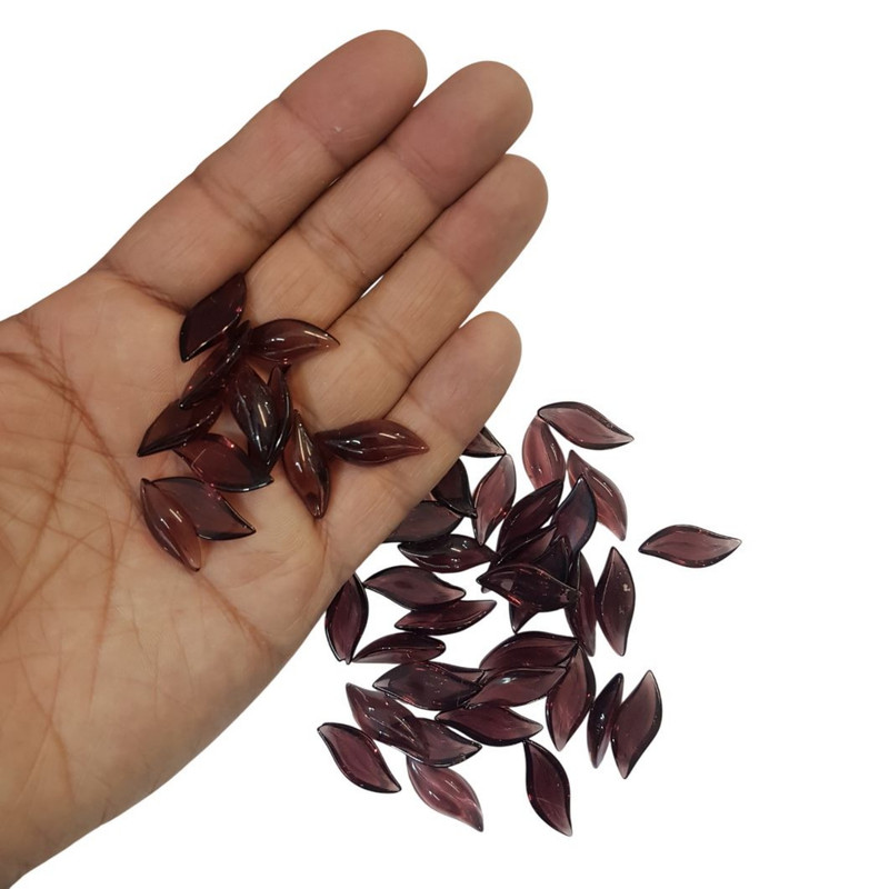 دکوری مدل گل پر شیشه ایی مجموعه 10 عددی