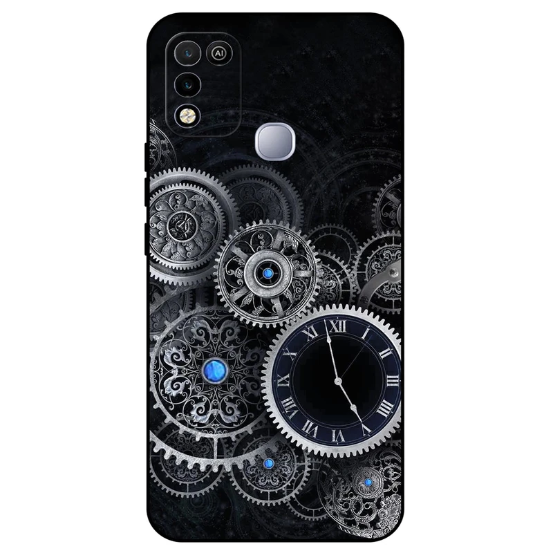 کاور مگافون طرح ساعت مدل 8161 مناسب برای گوشی موبایل اینفینیکس Hot 10 Play / Hot 11 Play      