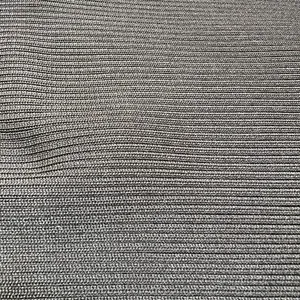 پارچه لباس عرض 0.6 متر مدل کشباف دور آستین و یقه رنگ مشکی