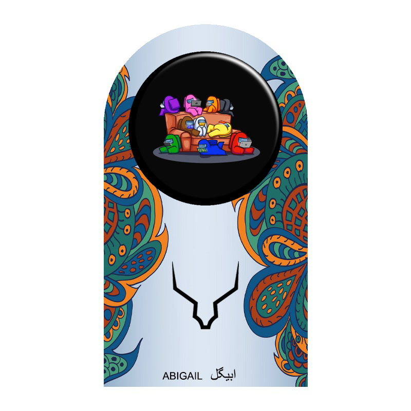 پیکسل ابیگل طرح امانگ آس کد among us 005