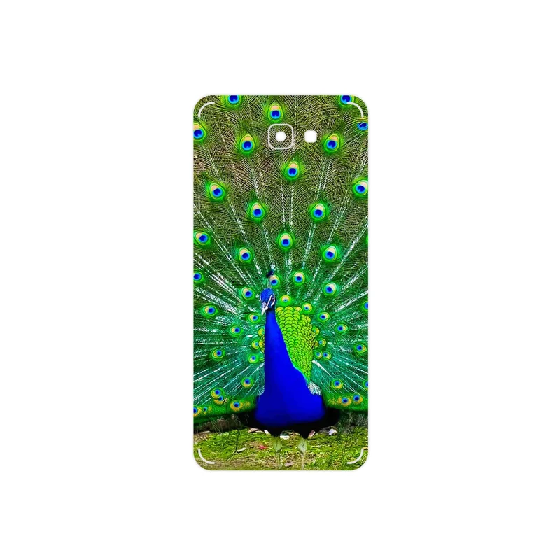 برچسب پوششی ماهوت مدل Peacock مناسب برای گوشی موبایل سامسونگ Galaxy J7 Prime 2