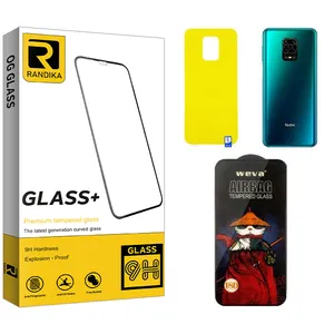 Randika Randika Screen Protector For xiaomi redmi note 9s With Back Protector