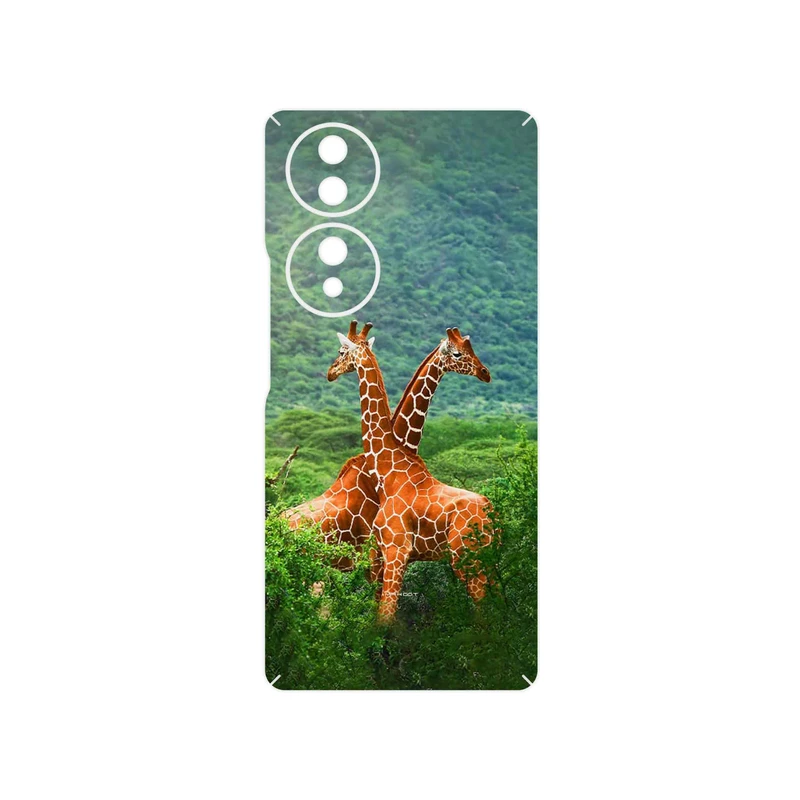 برچسب پوششی ماهوت مدل Giraffe مناسب برای گوشی موبایل آنر 70