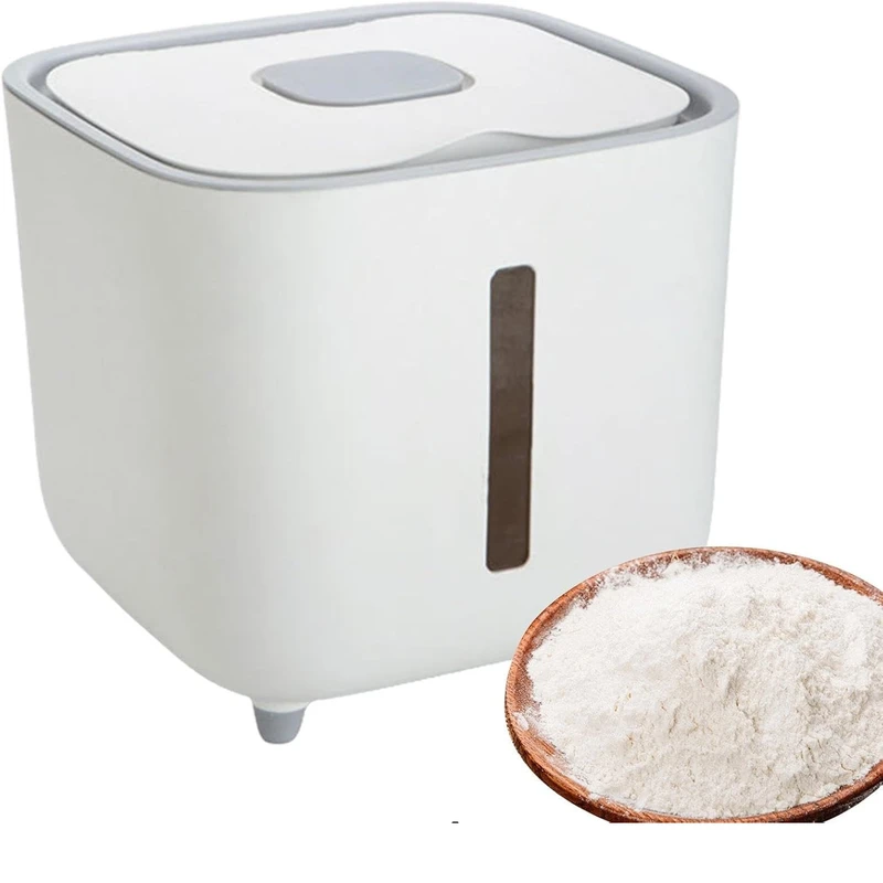 عکس شماره 10 : سطل برنج مدل مکعبی کد 1369n2180 ظرفیت 10 کیلوگرم