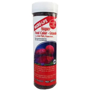 غذا ماهی میکرولایف مدل Flowerhorn حجم 400 میلی لیتر 
