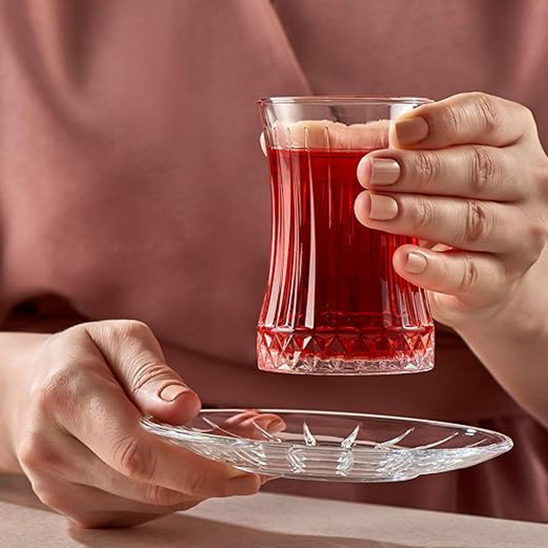 استکان پاشاباغچه مدل ELYSIA کد 42901 بسته 6 عددی