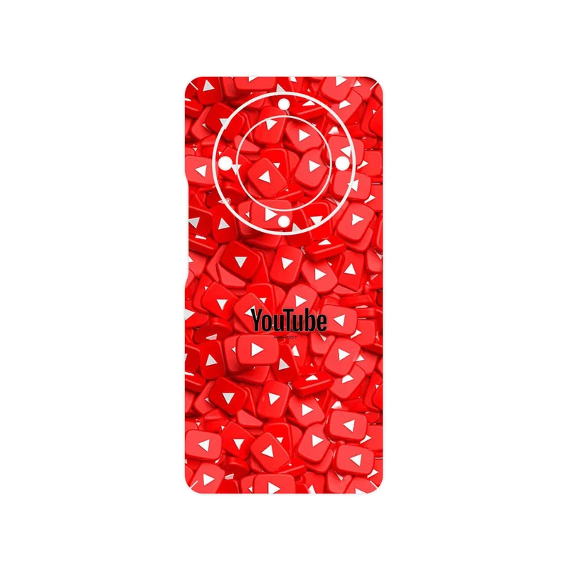 برچسب پوششی ماهوت مدل Youtube مناسب برای گوشی موبایل آنر Magic 5 Lite