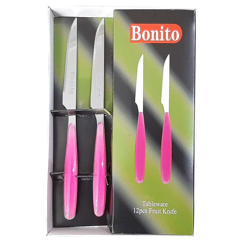 چاقو میوه خوری بونیتو کد 66 بسته 12 عددی