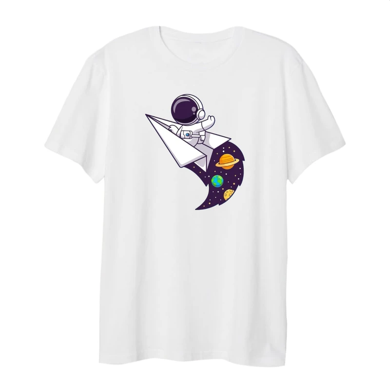 تی شرت لانگ زنانه مدل فضانورد کد ۱۱