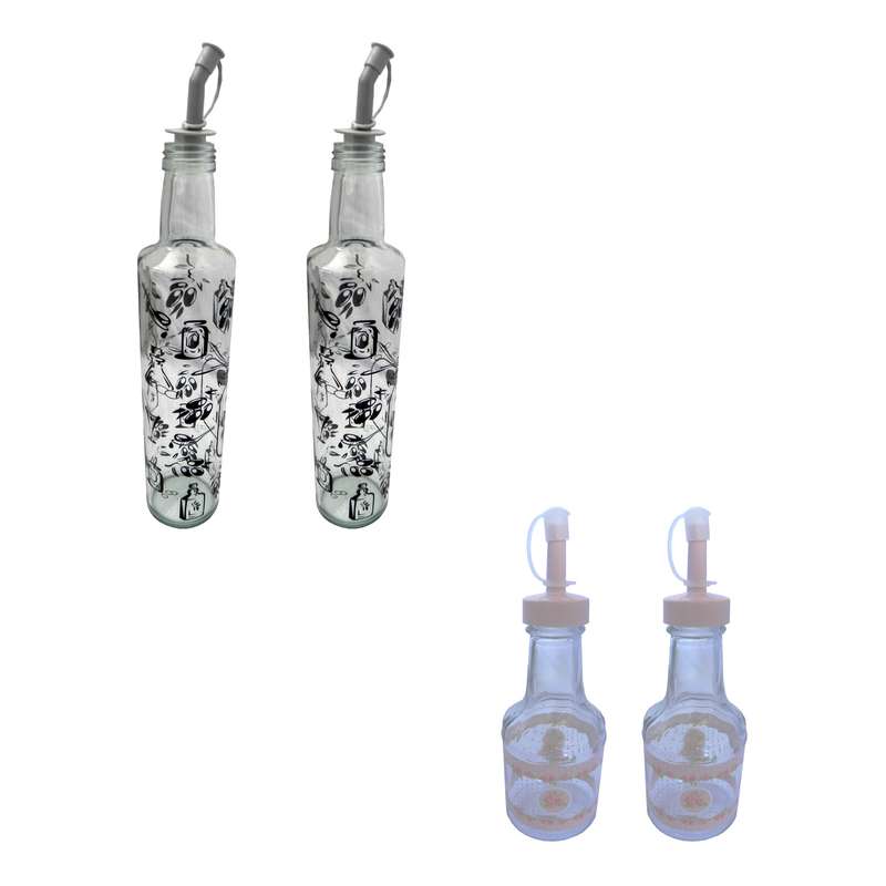 ابلیموخوری و روغن ریز کد 0075 مجموعه 4 عددی