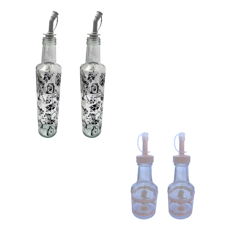 ابلیموخوری و روغن ریز کد 0075 مجموعه 4 عددی