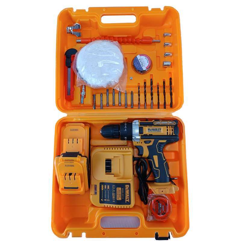 پیچ گوشتی شارژی مدل DW-36VFMAX مجموعه 28 عددی