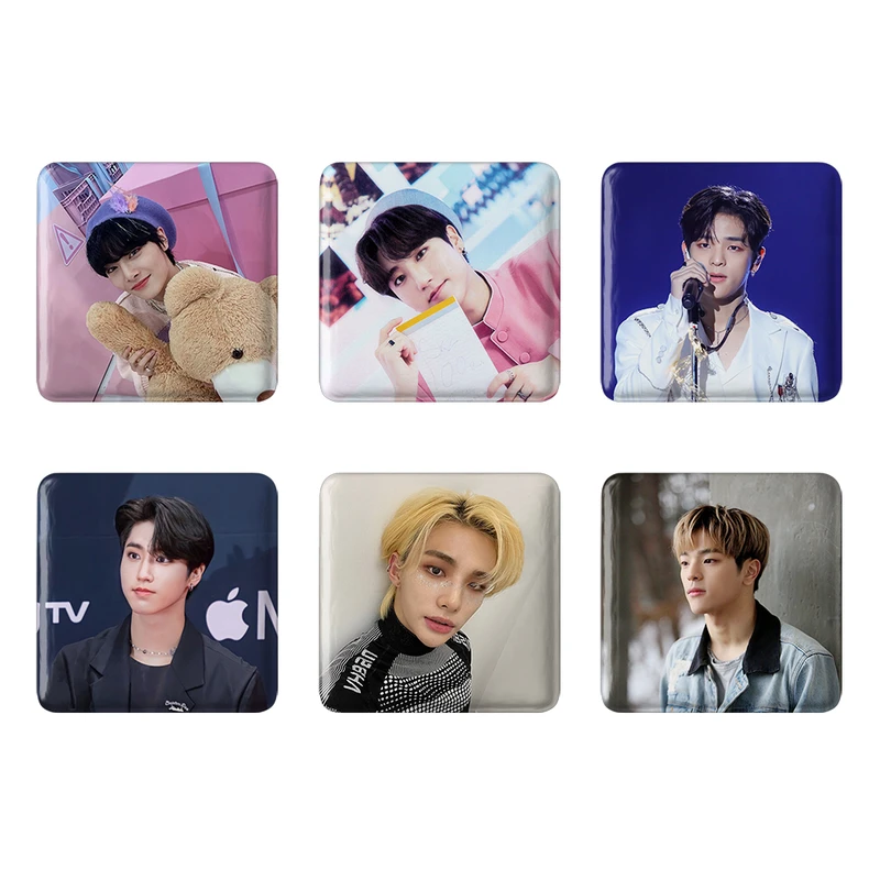 مگنت خندالو طرح گروه استری کیدز Stary Kids کد 914A مجموعه 6 عددی