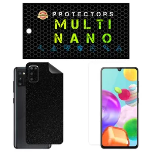 Multi Nano X-SFG Screen Protector For Samsung Galaxy A41 with back skin