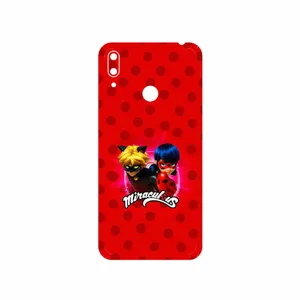 MAHOOT Ladybug and Cat Noir Cover Sticker for Huawei Y7 Prime 2019