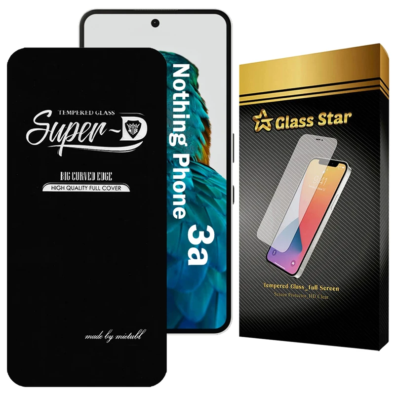 محافظ صفحه نمایش گلس استار مدل SUPERDNS مناسب برای گوشی موبایل ناتینگ Phone 3a