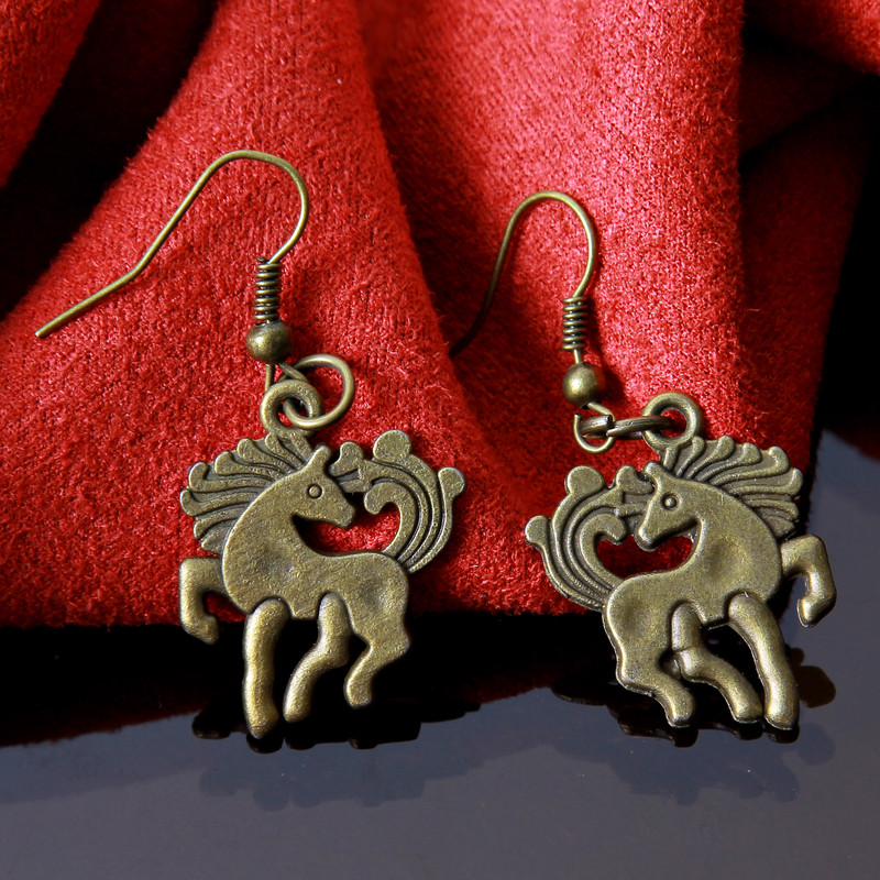 گوشواره دخترانه مدل فانتزی کد GZN_064