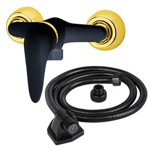 شیر سرویس بهداشتی ایلمان مدل کاج B.GG 230 به همراه شلنگ توالت