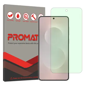 Promate Eye Care model green light screen protector suitable for Samsung Galaxy S25 Edge mobile phone