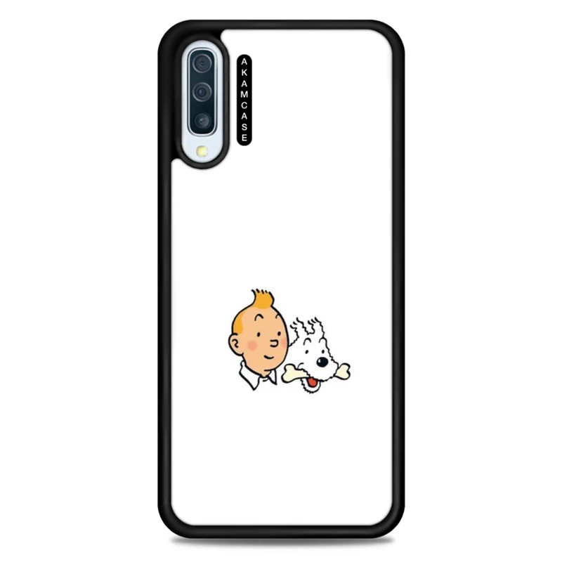 کاور آکام مدل AMC-WSGA50-TINTIN-3 مناسب برای گوشی موبایل سامسونگ Galaxy A50