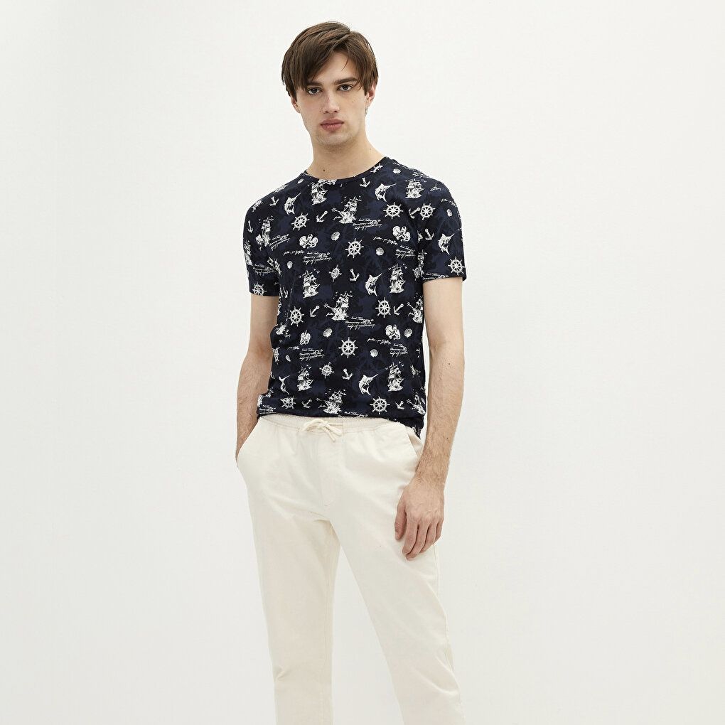 تی شرت آستین کوتاه مردانه ال سی وایکیکی مدل آنتی باکتریال VECTUS -  - 2