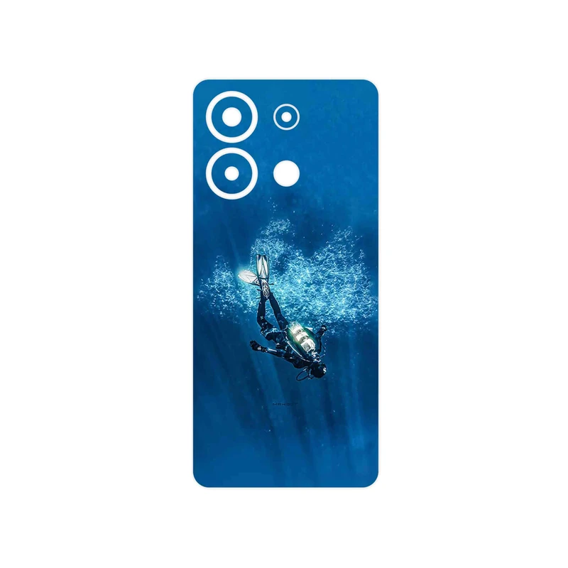 برچسب پوششی ماهوت مدل Scuba_Diving مناسب برای گوشی موبایل شیائومی Redmi Note 13 4G