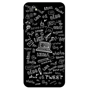 Megafone Social Media 1898 Cover For Samsung Galaxy A03S