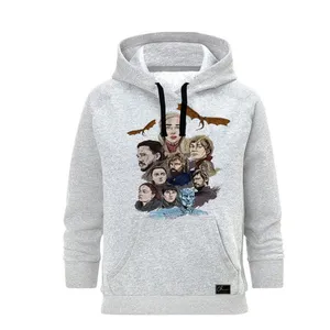 هودی زنانه مدل Game of Thrones کد M124 رنگ طوسی